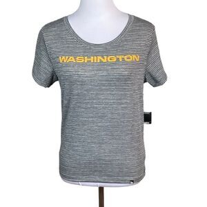 🆕 NFL Team Apparel Washington Short Sleeve Shirt, Size M, NWT
